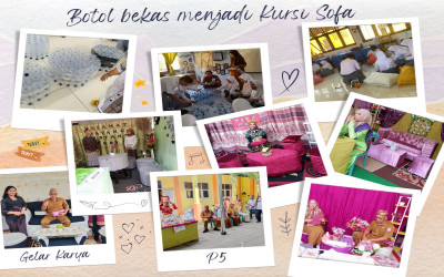 Gelar Karya P5: Dari Sampah Menjadi Sofa Nyaman