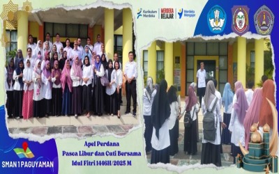 Apel Perdana Pasca Libur dan Cuti Bersama Idul Fitri 1446 H/2025 M
